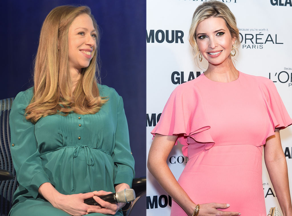 Will Ivanka Trump Chelsea Clinton S Pregnancies Affect The Election E Online